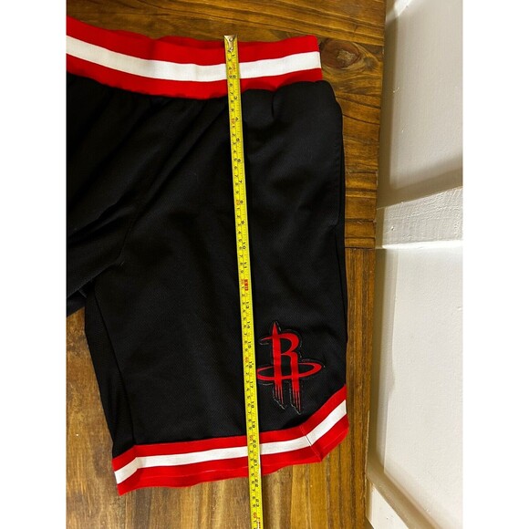 Mens Ultra Game Drawstring Gym Basketball Shorts Houston Rockets Size Small - Picture 6 of 8